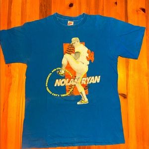 Vintage Nike Nolan Ryan MLB Shirt “Still Counting”